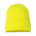 Шапка-бини Yp Classics с манжетами YP Classics, цвет Safety Yellow - фото