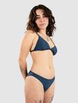 Топ бикини Rip Curl Modern Rib Fixed Tri Bikini Top, dark blue - фото