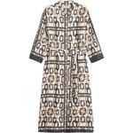 Платье миди Max Mara с принтом Chain MaxMara, marine синий - фото 3