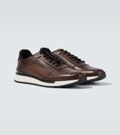 Кожаные кроссовки Fast Track Berluti, Soft Brown - фото 5