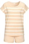 Короткий пижамный комплект s.Oliver, бежевый - фото