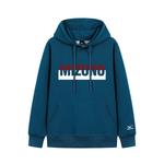 Свитшот унисекс синий с ожерельем Mizuno - фото 3