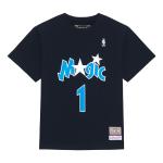 Футболка Mitchell & Ness x NBA Orlando Magic T-shirt 'Tracy McGrady 1', черный - фото