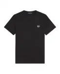 Футболка с логотипом S Fred Perry, черный - фото