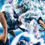 Фигурка Monkey D. Luffy One Piece 5 Speed POP MAX Beast Type Scale 23 см MegaHouse - фото 2