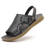 EGCHI Пляжные сандалии Men's Gray/Brown/Black - фото 3