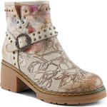 Женские модные ботинки Spring Step L'Artiste Branchout, Beige Multi - фото 2