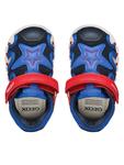 Сандалии Geox B Sandal Iupidoo B555PC 0BC14 C4226, темно-синий - фото 5