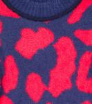 Свитер с леопардовым принтом Paade Mode, Angeles Pink - фото 3