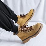 Мужские ботинки Cahhrrn X Martin Boot Men Beige V05 - фото 7