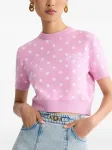 Футболка в горох Patou, розовый - фото 4