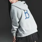 MLB Унисекс худи серый меланж, Heather Gray - фото 4