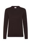 Джемпер Saint Tropez MILASZ PULLOVER, Chocolate Plum/Mottled Dark Brown - фото 5