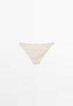 Брифы Massimo Dutti Briefs, Beige - фото 2