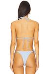 Верх бикини Benji Peixoto, cloud blue weave - фото 3