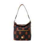 Женская большая спортивная сумка San Francisco Giants с монограммой Dooney & Bourke, черный - фото 2