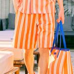 Свободные шорты Unisex Orange MLB, оранжевый - фото 5