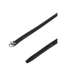 Кожаный двусторонний ремень Calvin Klein, черный - фото 2