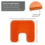 Коврик для ванной Sleepling, оранжевый - фото 2