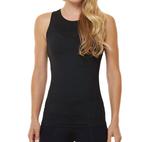 Майка Vortex Harness со встроенным бюстгальтером черного цвета Shape Active - фото