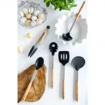 Рынок Bra из нержавеющей стали и дерева Венчик, черный - фото 2