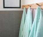 Душевые полотенца набор  Zollner, зеленый - фото 4