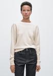 Джемпер Massimo Dutti CREW NECK SWEATER, Beige - фото