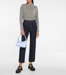 Мини-сумка через плечо Re-Edition Prada, Celeste - фото 5