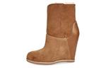 Ботильоны женские каштановые Ugg - фото