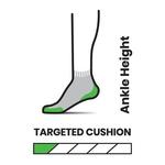 Носки Run Targeted Cushion до щиколотки Smartwool, черный - фото 2