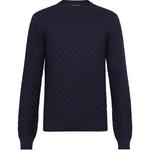 Дамье сигначур свитер LOUIS VUITTON, черный - фото