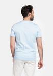 Футболка GIORDANO Basic T-shirt, Light Blue - фото 3