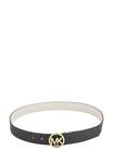 Ремень LOGO MICHAEL Michael Kors, цвет black gold - фото