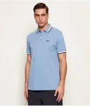 Поло Пэдди regular fit Boss Green, синий - фото