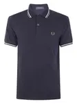 Поло с логотипом Fred Perry, черный - фото