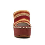 Сандалии Pendant Platform Sandal Joie, цвет maroon_beige_ruststripe - фото 2