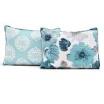 Комплект одеял Lush Decor Leah, синий - фото 2