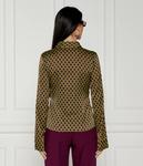 Рубашка женская Hugo Ellana облегающего кроя с принтом, мультиколор - фото 3