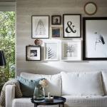 Рамка, белая, 35х35 см, SANNAHED IKEA - фото 2