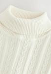 Джемпер Next REGULAR FIT-ROLL NECK, Ecru White/Beige - фото 2