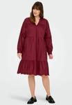 Платье ONLY Carmakoma CAROLIVIA , Burgundy/Dark Red - фото 2
