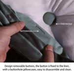 Подушка для спинки Vercart, серый - фото 3