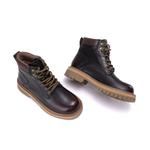 Ботинки Martin Boot женские Aokang, черный/бордовый - фото 4