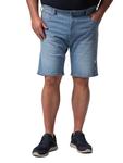 Тканевые шорты Men Plus, цвет bleached denim - фото 3