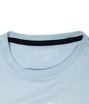 Футболка Guess Regular Fit с надписью, голубой / синий - фото 3