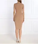 Платье Elisabetta Franchi, бежевый - фото 4