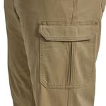 Брюки-карго из твила Big & Tall Extreme Motion Lee, черный - фото 3