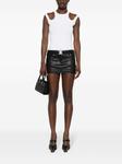 Кожаная мини-юбка 1017 ALYX 9SM, черный - фото 2