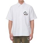 Рубашка мужская белая Evisu, белый - фото 4