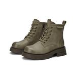 Ботинки Martin Boot женские Gemeiq, хаки - фото 4